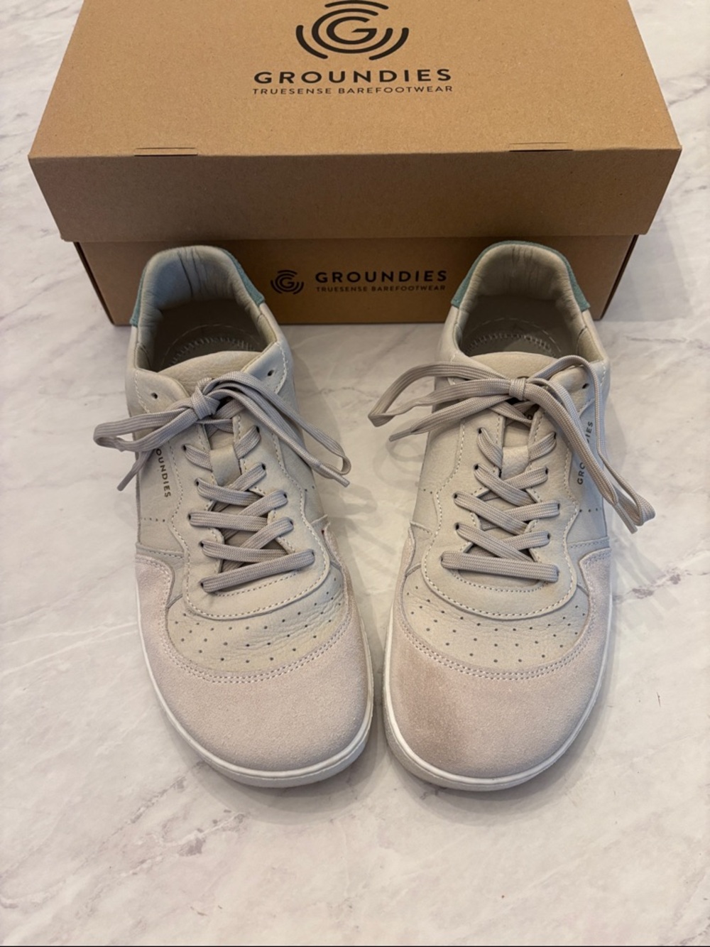 Groundies Nova GS1 Sneakers US 7.5 Beige Barefoot Minimalist DONATING 4/30! - Picture 9 of 16